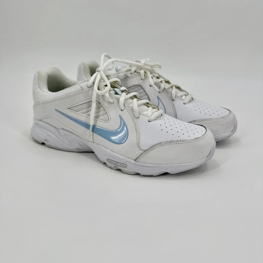 Nike View III White Training Running Sneakers Shoes Women Size 10